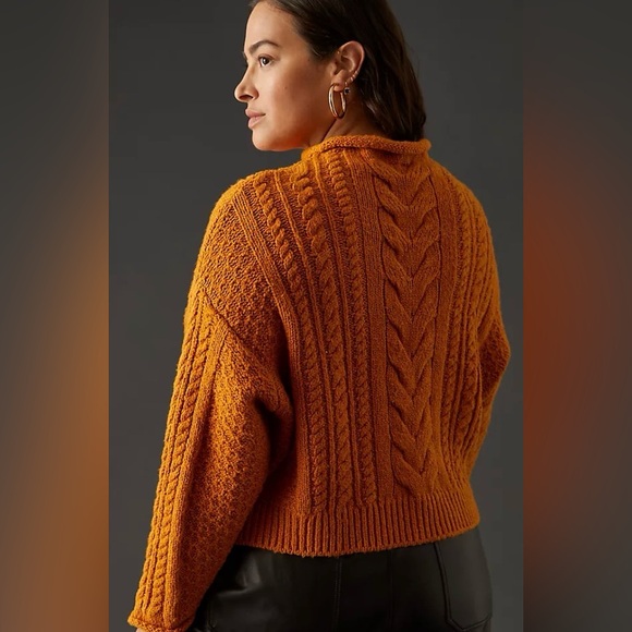 Anthropologie Sweaters - EC! Anthropologie Pilcro Cottagecore Literary Chic On Trend Cable-Knit Sweater